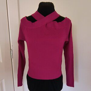 Crisscross Off-the-Shoulder Sweater